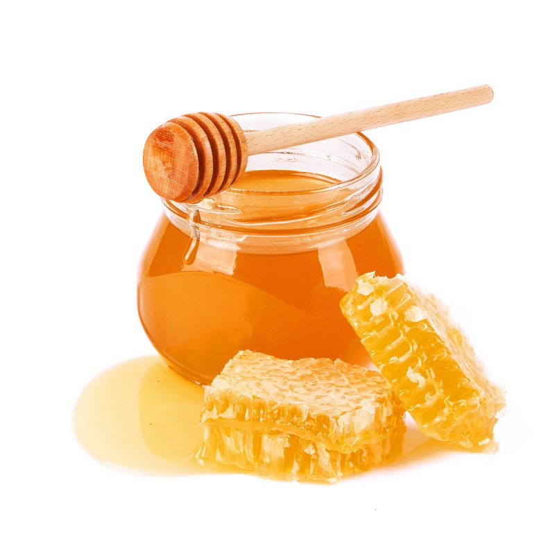 Honey in a jar