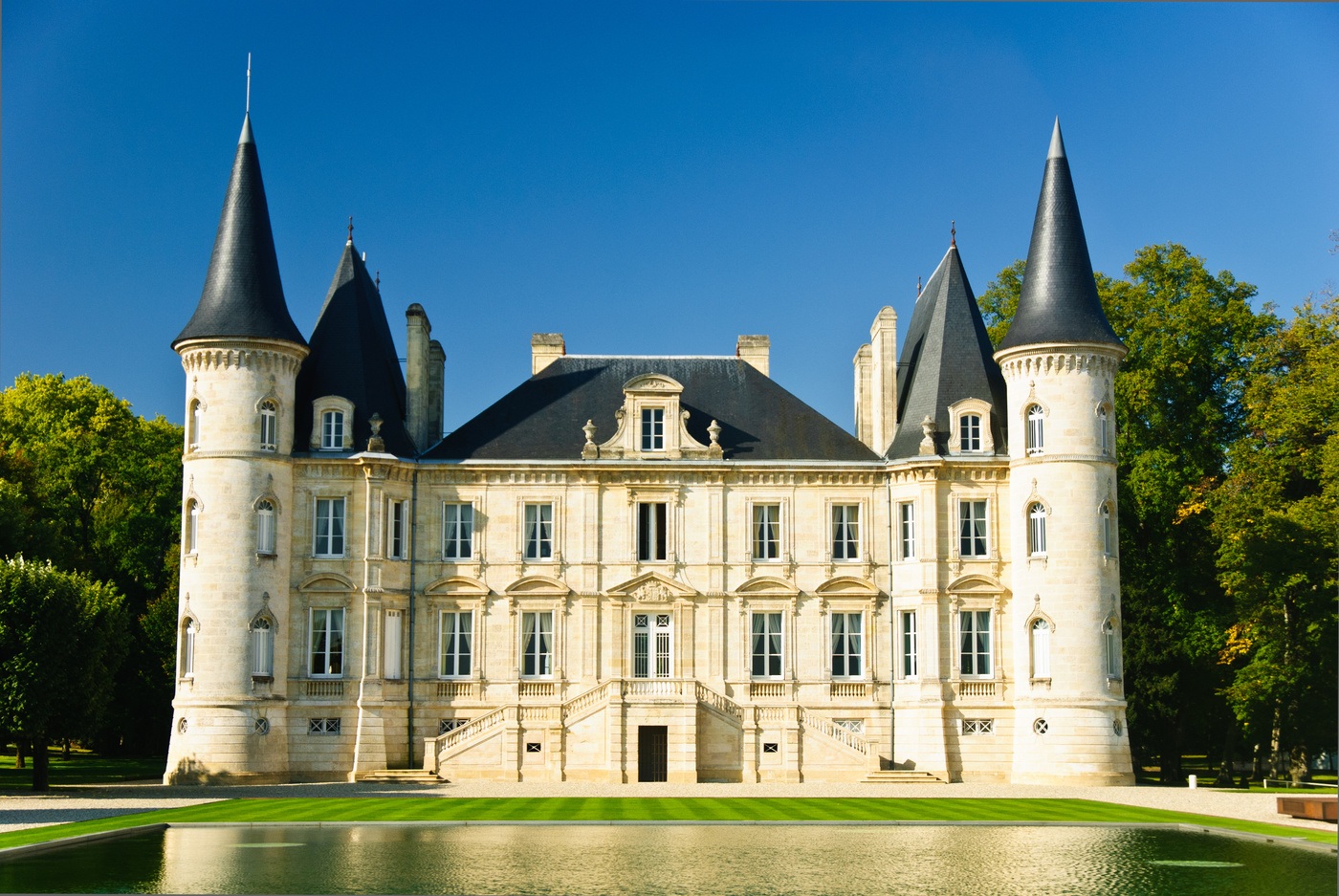 Chateau Pichon-Baron in Bordeaux