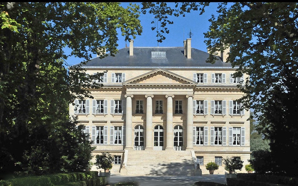 Chateau Margaux in Bordeaux