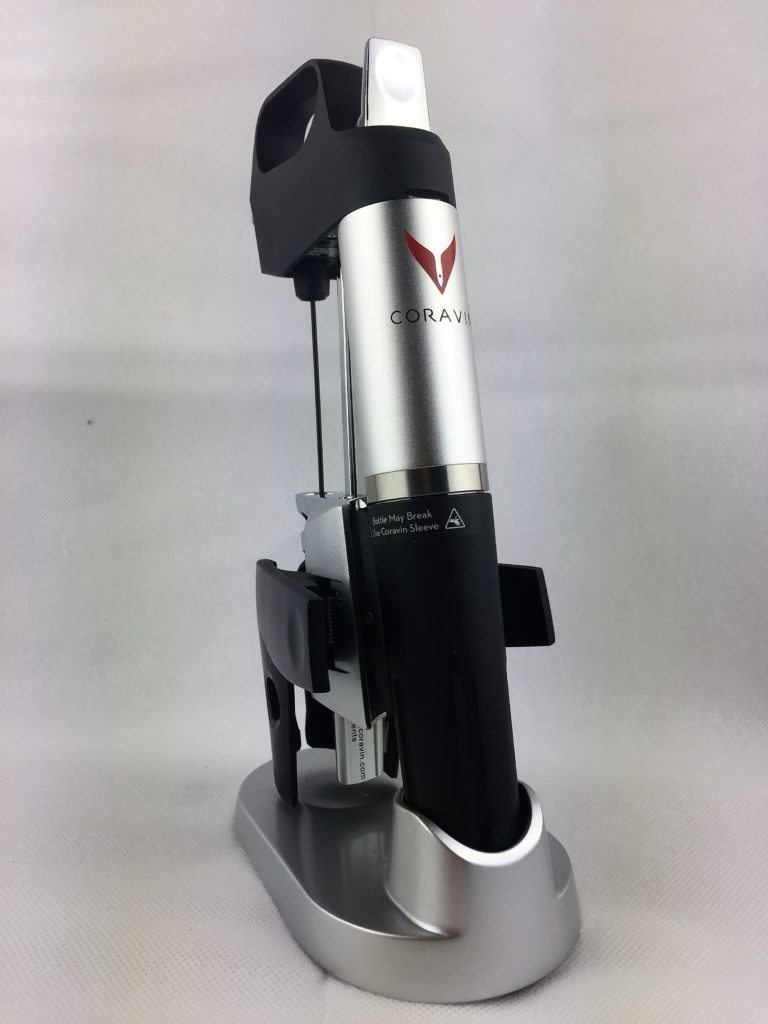 Coravin device for wine tasting