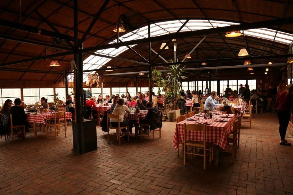 Uka winery tasting room and restaurant