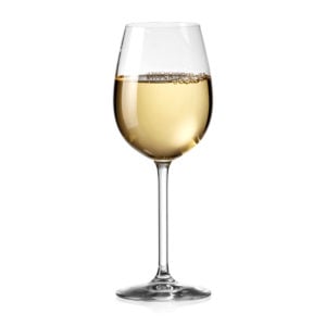 White wine glasses