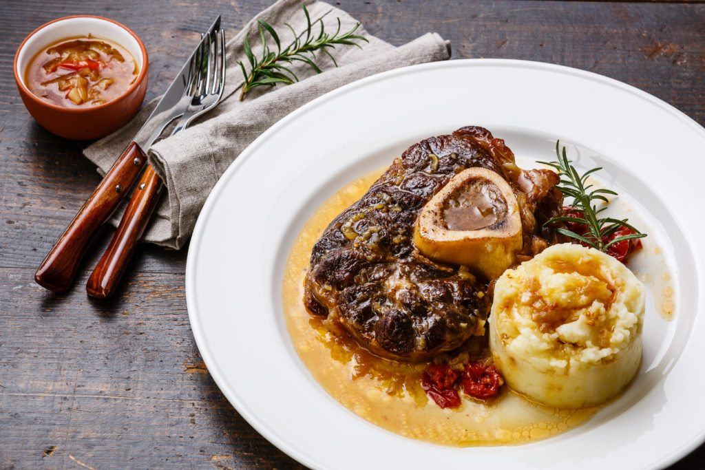 ossobuco with polenta