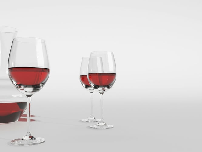 Wine glasses